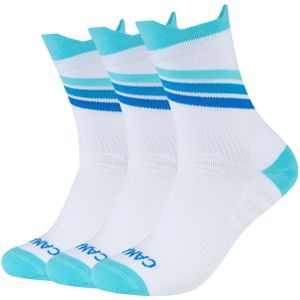 camano Sportsokken  lichtblauw / donkerblauw / wit