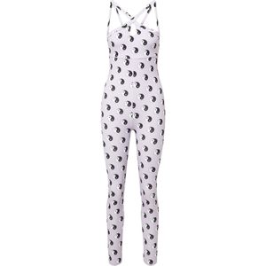 ABOUT YOU x Sofia Tsakiridou Jumpsuit 'Florentine'  lila / zwart / wit
