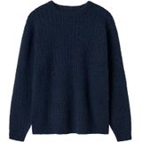 Gebreide Trui - Kabelpatroon - Lange Mouwen - Ronde Hals