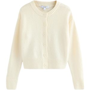 Next Gebreid vest  wit