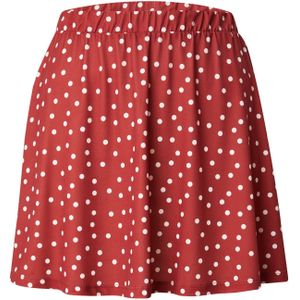 ABOUT YOU Rok  roestrood / wit