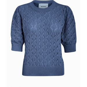 minus Trui 'Lamina'  donkerblauw