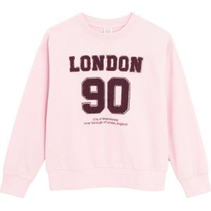 Cool Club Sweatshirt  aubergine / rosa