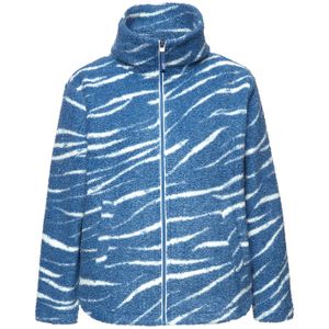 LAURASØN Tussenjas  blauw denim / wit