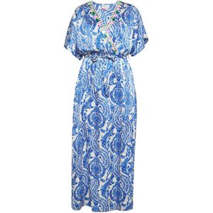 IZIA Jurk  lichtgroen / lichtlila / gemengde kleuren / wit