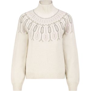 Sublevel Trui  crème / donkerbeige / rosa