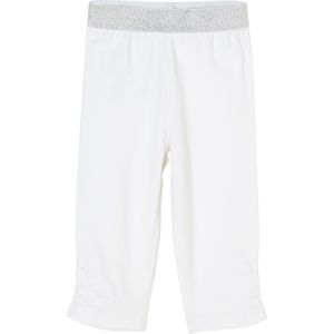 s.Oliver Leggings 'Capri'  zilvergrijs / wit