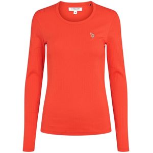 U.S. POLO ASSN. Top  gemengde kleuren / grenadine