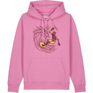 Watapparel Sweatshirt ' Surfing for life '  gemengde kleuren / rosa