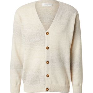 Guido Maria Kretschmer Men Gebreid vest 'Ilja'  beige gemêleerd