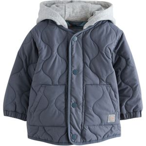 Next Tussenjas  basaltgrijs / lichtgrijs