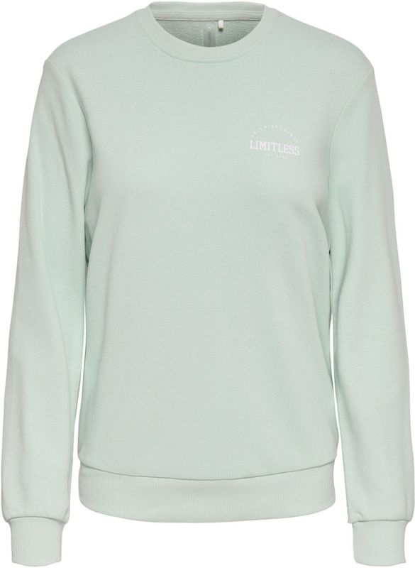 ONLY PLAY Sweatshirt 'ONPCava'  groen / wit