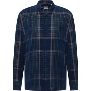 Eterna - Overhemd - Donkerblauw - MODERN FIT - Lange Mouwen - EASY IRON