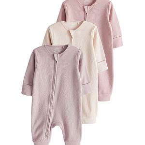 Next - Nachtkledij - Nude / Pink / Oudroze - 1-delig - Lang/maxi - 3 Pack