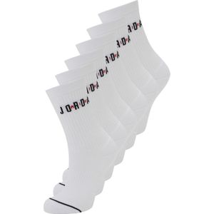 Jordan - Everyday Crew - Sportsokken - Wit - 6 Paar