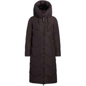 khujo Tussenmantel 'Linary'  aubergine