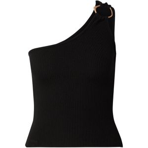 AMI ALY Gebreide top  zwart