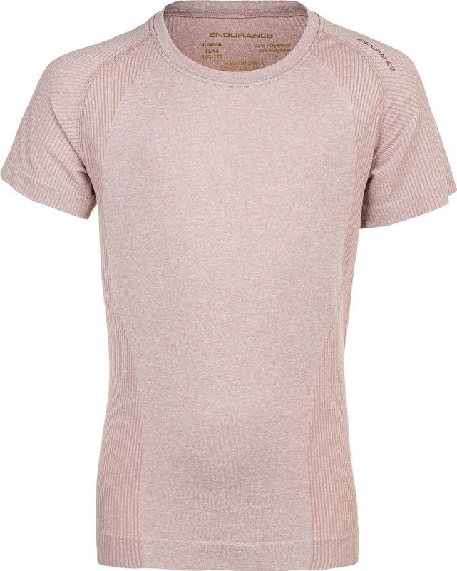 ENDURANCE Functioneel shirt 'Halen'  roze gemêleerd