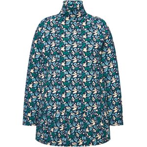 Ulla Popken Shirt  beige / marine / lichtblauw / groen