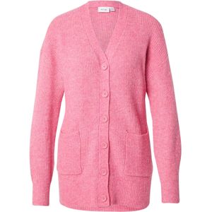 VILA Gebreid vest 'VIMINDY'  lichtroze