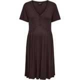 Olmcamoni - Korte Jurk - V-Hals - Korte Mouwen - Regular Fit