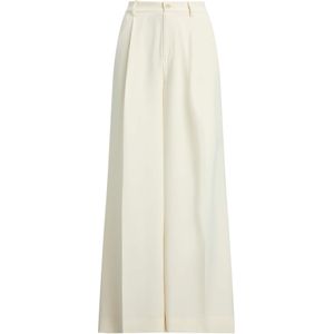 Lauren Ralph Lauren Bandplooibroek  crème