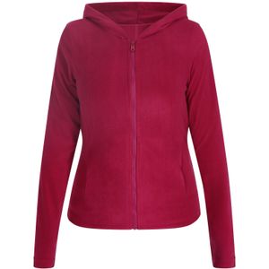 nolie Fleece jas  fuchsia