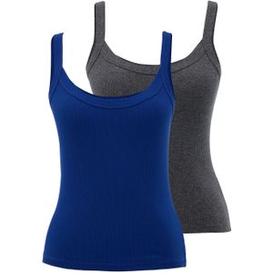 WESTMARK LONDON Top ' IVY'  donkerblauw / grijs