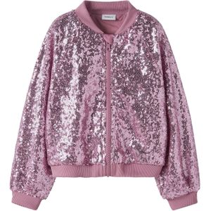 Glitter - Feesttop - Jacquard - Lange Mouwen