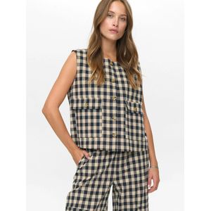 NÜMPH Bodywarmer 'NUCHIKKA'  crème / saffier