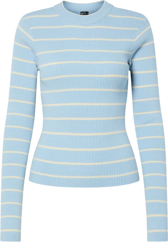 PIECES Trui  lichtblauw