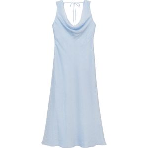 MANGO Jurk  lichtblauw