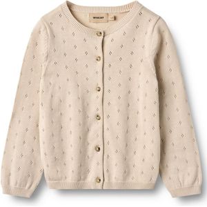 WHEAT - Maia - Gebreid Vest - Offwhite - Lange Mouw