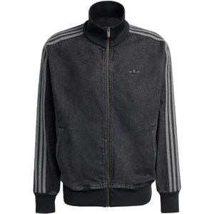 ADIDAS ORIGINALS Tussenjas 'Adicolor Firebird'  black denim