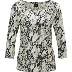 MADELEINE Shirt  beige / grijs / zwart