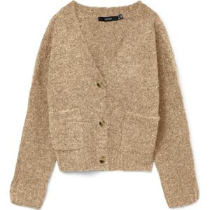 Vmingrid - Gebreid Vest - Regular Fit - V-Hals - Lange Mouwen