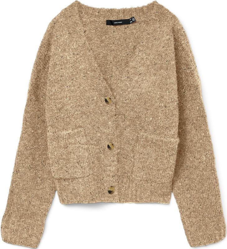 Vmingrid - Gebreid Vest - Regular Fit - V-Hals - Lange Mouwen