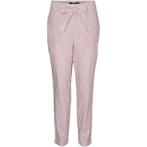 VERO MODA Chino 'VMLYA'  rood / wit
