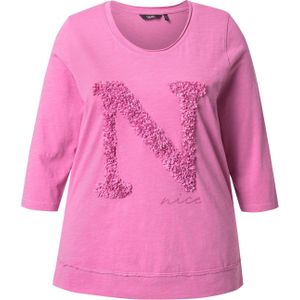 Ulla Popken Shirt  donkerroze