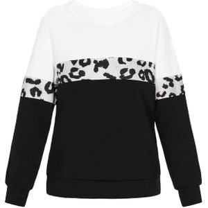 NAEMI Sweatshirt  lichtgrijs / zwart / wit