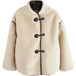 Next - Tussenmantel - Ecru - Dufflecoat