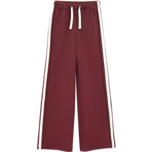 Cool Club Broek  bourgogne / zwart / wit