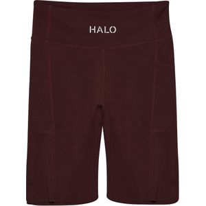 HALO Sportbroek  roestbruin / wit