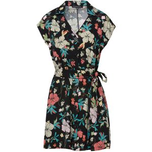 KOROSHI Blousejurk  beige / aqua / groen / zwart