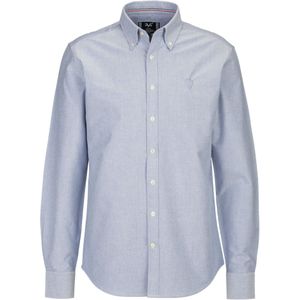 19V69 ITALIA Zakelijk overhemd 'Rocco'  blauw gemêleerd