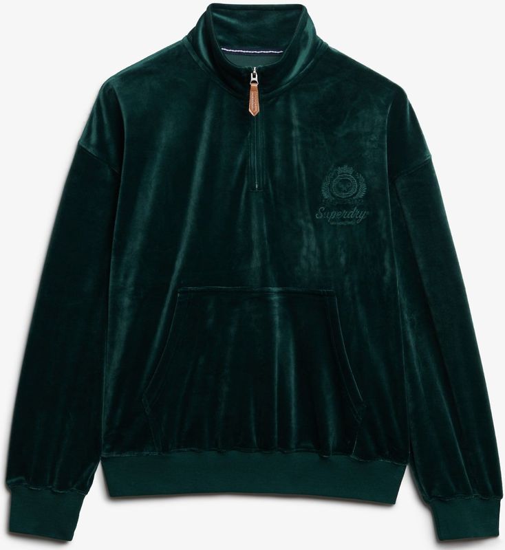 Superdry - Country Club - Velours Sweatshirt - Dames