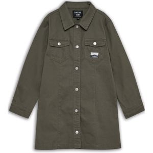 SOMETIME SOON Jurk  olijfgroen / donkergroen