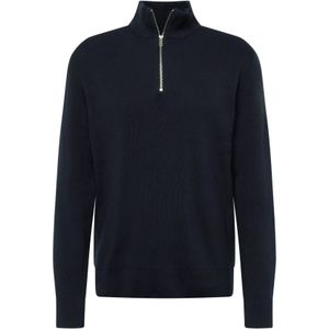Gebreide pullover met schipperskraag