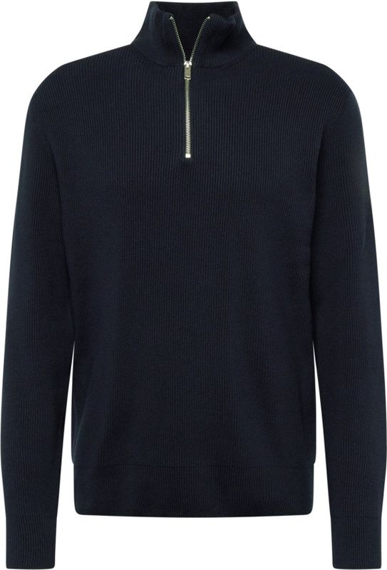 Gebreide pullover met schipperskraag