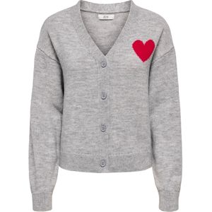 JDY - Jdyvittoria - Vest - V-Hals - Lange Mouwen - Knit Fit